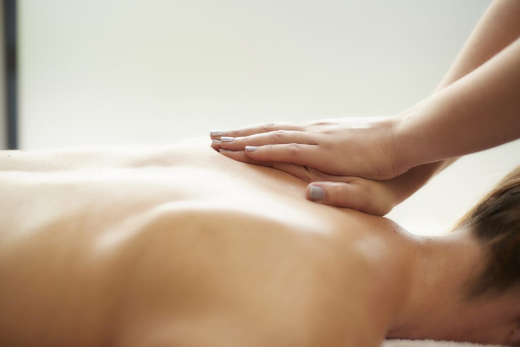 Sports Massage Back, Origin Health, Cheltenham